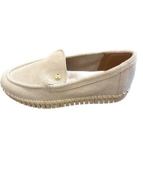 Bottero NWT Comfort Suede Loafers in Light Beige Size 6